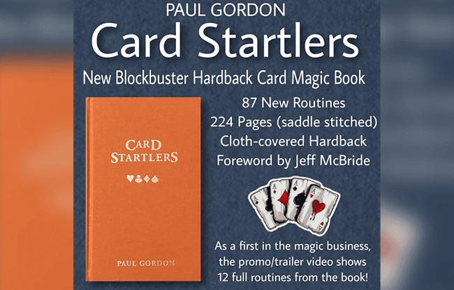 Card Startlers by Paul Gordon - Book
