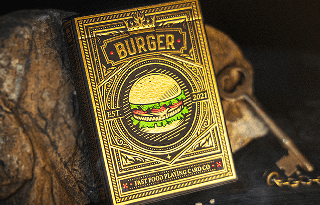 Burger Playing Cards by Fast Food Playing Card Company