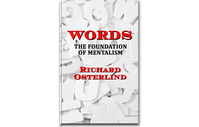 Words - The Foundation of Mentalism by Richard Osterlind - Book