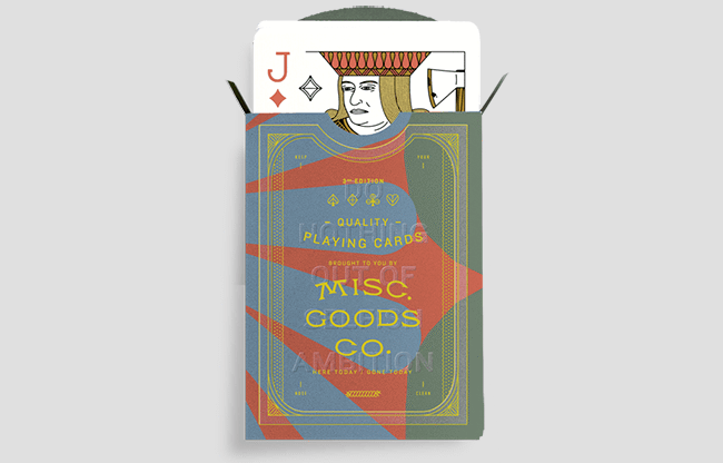 The ETC. Limited Edition Playing Cards by Misc. Goods