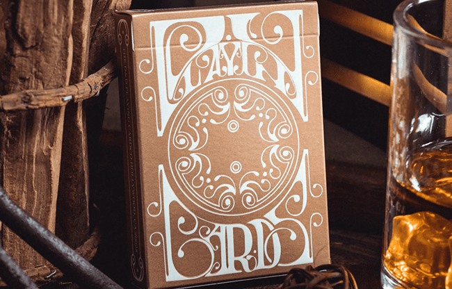 Smoke & Mirrors V8, Gold (Standard) Edition Playing Cards by Dan & Dave