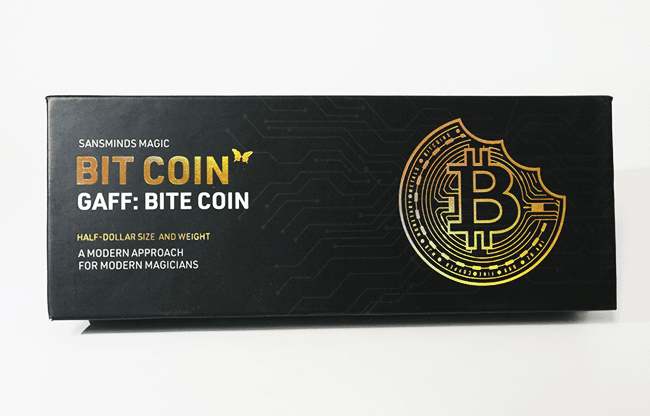 Bit Coin Gaff: Bite Coin (Gold) by SansMinds Creative Lab - Trick
