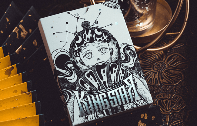 Twelve Imperial Symbols Playing Cards (Monochrome) by KING STAR