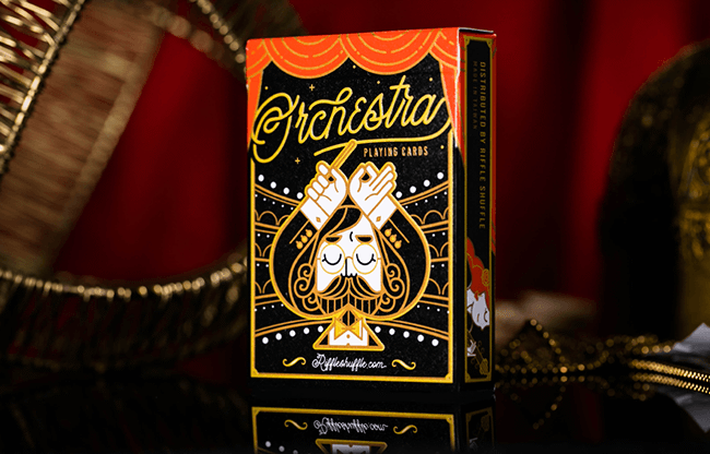 Orchestra Playing Cards by Riffle Shuffle