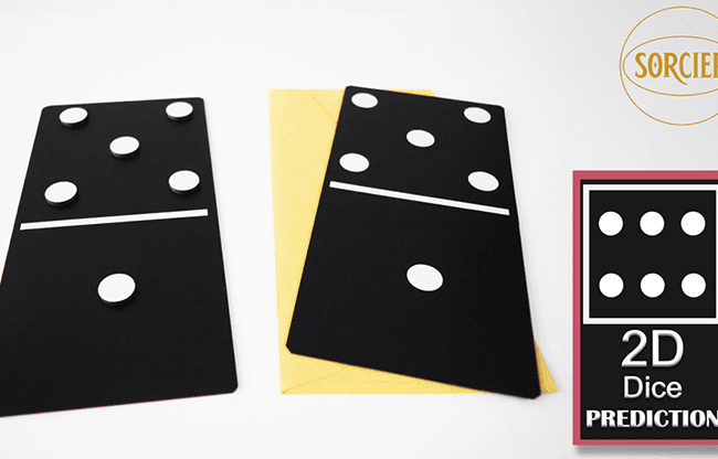2D Dice Prediction by Sorcier Magic - Trick