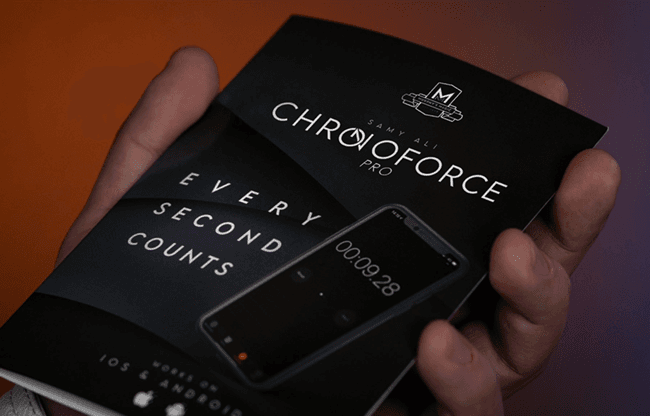 ChronoForce Pro - Physical Copy (App & Online Instructions) by Samy Ali - Trick