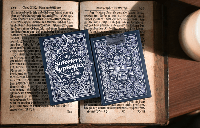 Sorcerer's Apprentice Playing Cards (Blue)