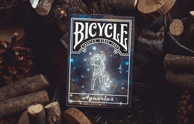 Bicycle Constellation (Aquarius) Playing Cards