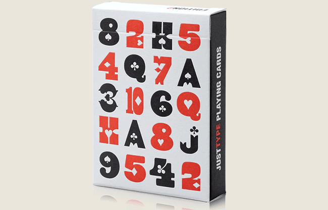 Just Type V2 Playing Cards