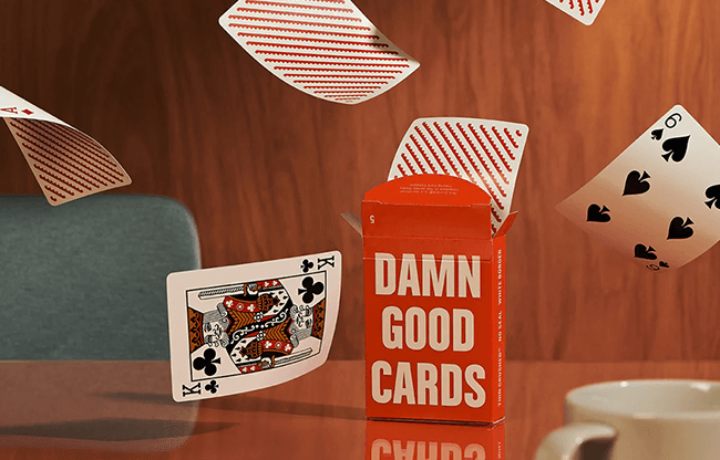 DAMN GOOD CARDS NO.5 Paying Cards by Dan & Dave