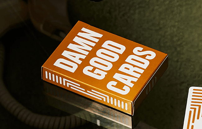 DAMN GOOD CARDS NO.6 Paying Cards by Dan & Dave