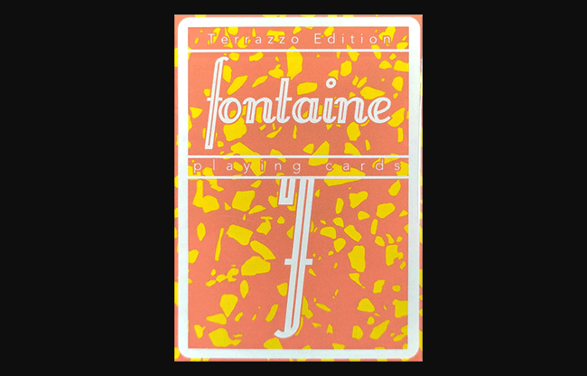 Fontaine Fantasies: Terazzo Playing Cards