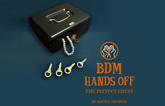 BDM Hands Off - The Perfect Chest (Gimmick and Online Instructions) by Bazar de Magia - Trick