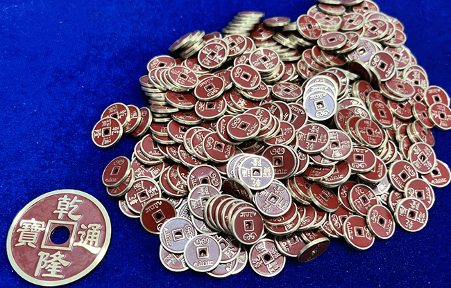 MINI CHINESE COIN RED by N2G - Trick