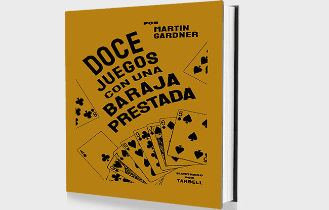 Doce juegos con una baraja prestada (Spanish Only) by Martin Gardner- Book