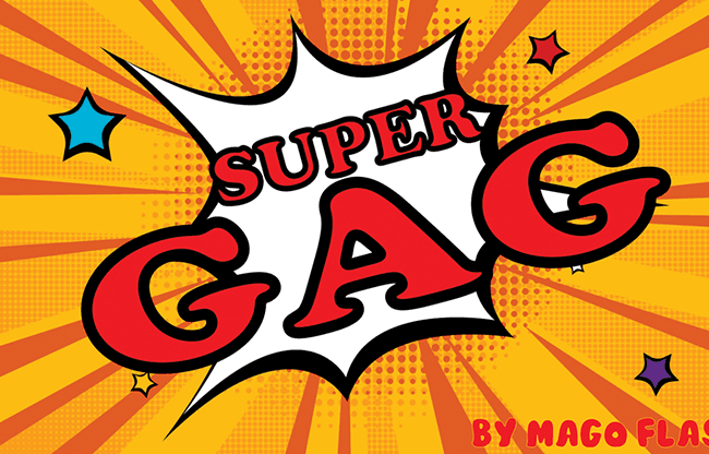 SUPER GAG BALLOON PUMP (Gimmicks and Online Instructions) by Mago Flash -Trick