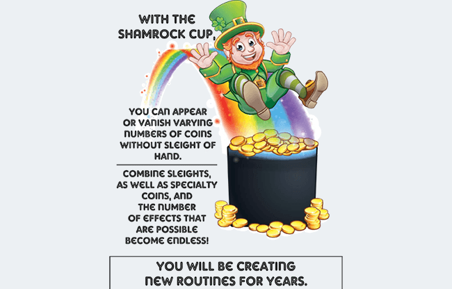 SHAMROCK CUP Half - by Chazpro Magic - Trick