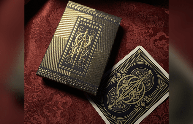 Oath Standard (Navy Blue) Playing Cards by Lotrek