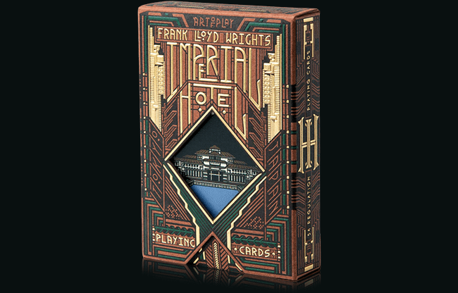 Imperial Hotel Playing Cards by Art of Play