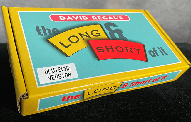 THE LONG AND SHORT OF IT GERMAN by David Regal - Trick