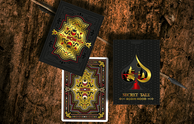 Secret Tale of Robin Hood: Black Owl Playing Cards