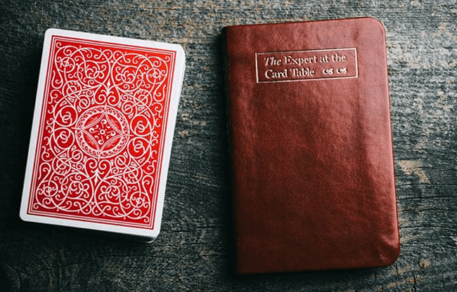 Pocket The Expert at the Card Table by Erdnase (Erdnase Bible-Chestnut Brown) - Book