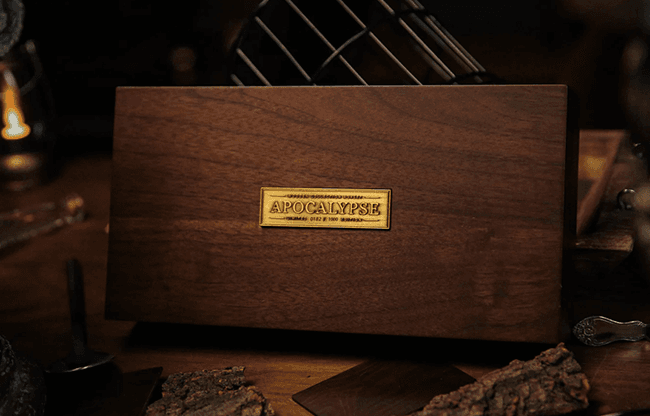 Apocalypse Bicycle Wooden Box Set Playing Cards by TCC