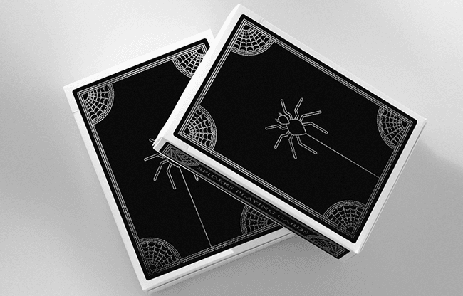 Spiders (Marked Cold Silver Foil) Playing Cards