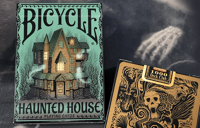 Bicycle Haunted House Playing Cards by Collectable Playing Cards