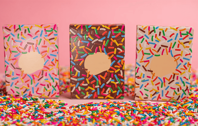 Papa Leon's Wicked Donuts (Chocolate) Playing Cards by Wounded Corner and Cam Toner