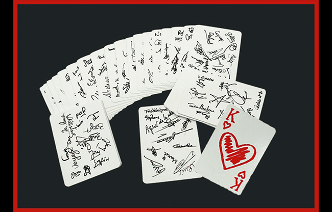 Signature Deck (Gimmicks and Online Instructions) by Dominique Duvivier - Trick