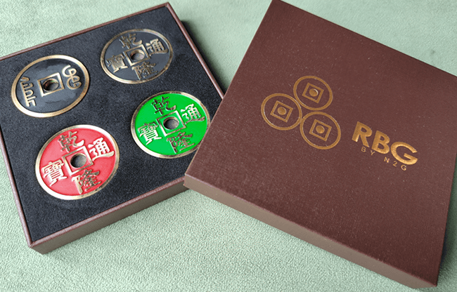 RBG Half Dollar Size (Gimmicks and Online Instruction) by N2G - Trick