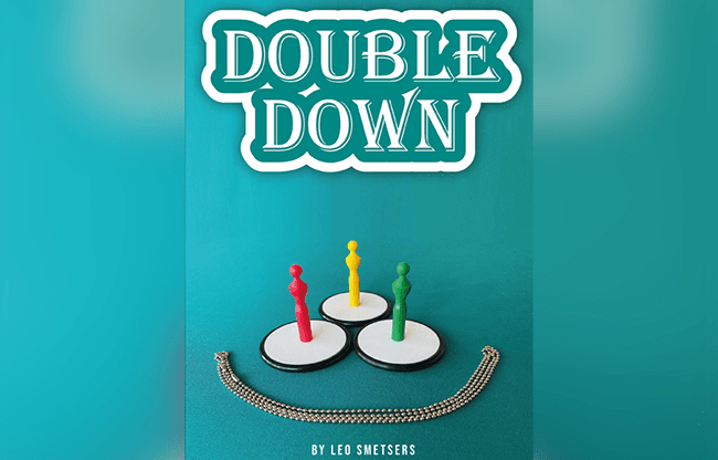 Double Down (Gimmicks and Online Instructions) by Leo Smetsers - Trick