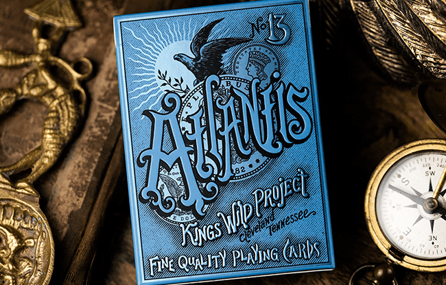 Atlantis Standard Playing Cards by Kings Wild Project