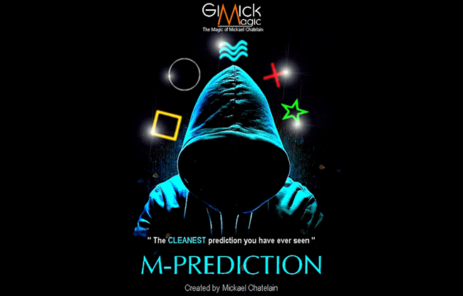 M-PREDICTION BLUE (Gimmick and Online Instructions) by Mickael Chatelain - Trick