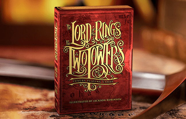 The Lord of the Rings - Two Towers Playing Cards (Foiled Edition) by Kings Wild
