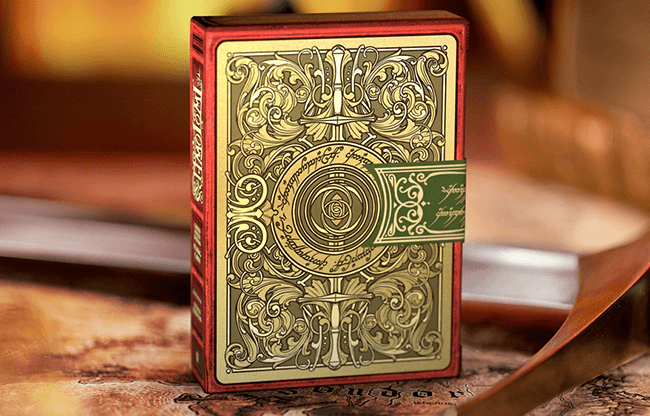 The Lord of the Rings - Two Towers Playing Cards (Foil and Gilded Edition) by Kings Wild