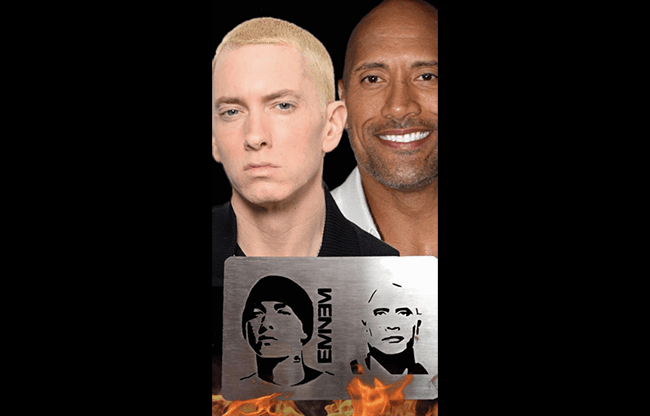 Celebrity Scorch (The ROCK & EMNEM) by Mathew Knight and Stephen Macrow