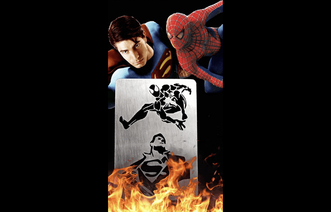 Celebrity Scorch (SUPER MAN & SPIDER MAN) by Mathew Knight and Stephen Macrow