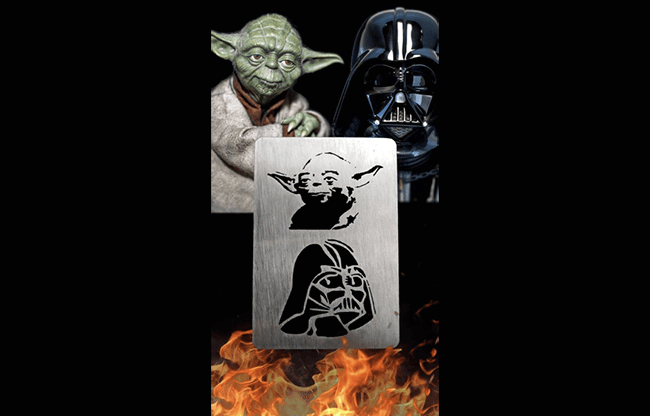 Celebrity Scorch (YODA & DARTH) by Mathew Knight and Stephen Macrow