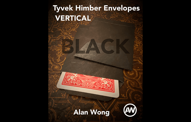 Tyvek VERTICAL Himber Envelopes BROWN (12 pk.) by Alan Wong - Trick