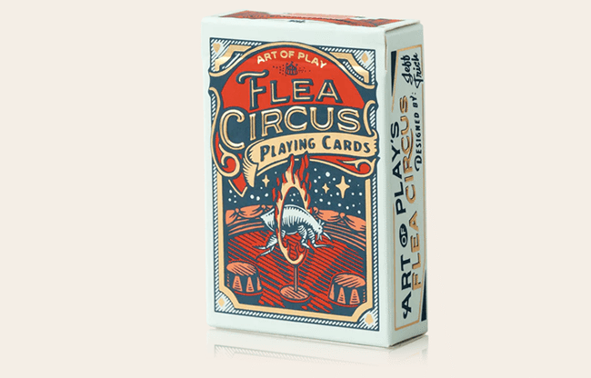 Flea Circus Playing Cards by Art of Play