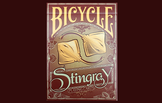 Bicycle Stingray (Orange) Playing Cards