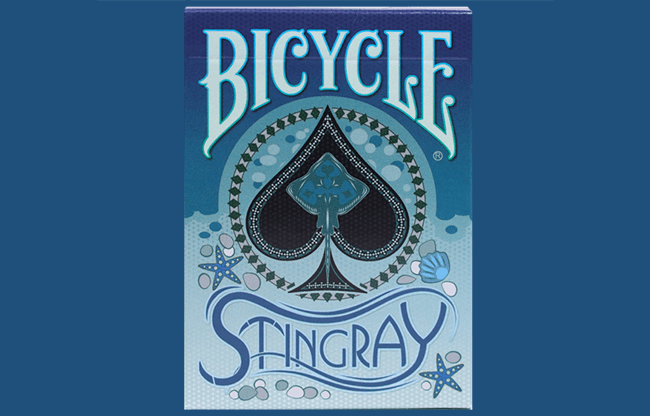 Bicycle Stingray (Teal) Playing Cards