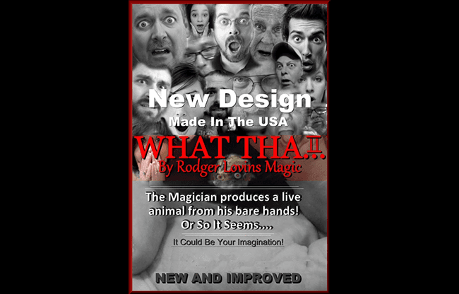 What Tha II (Gimmick and Online Instructions) by Rodger Lovins - Trick