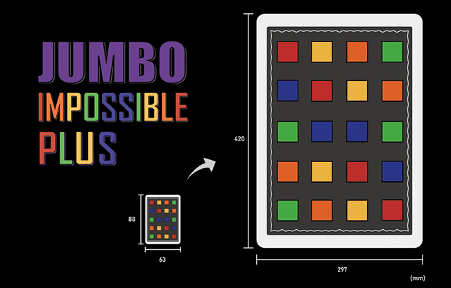 IMPOSSIBLE JUMBO (Gimmicks and Online Instructions) by Hank & Himitsu Magic - Trick