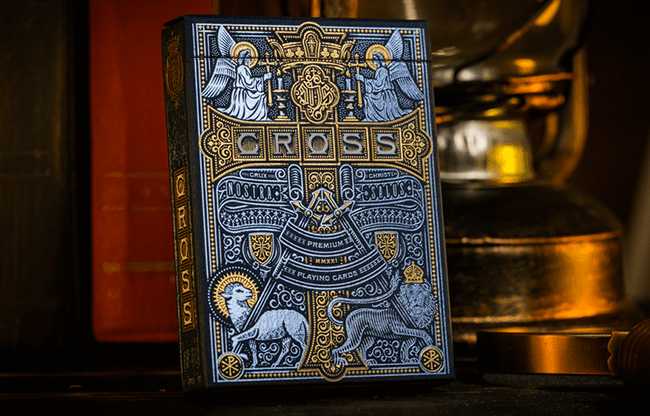 The Cross (Admiral Angels) Playing Cards by Peter Voth x Riffle Shuffle