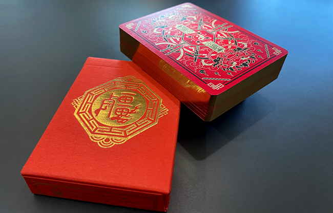 Geung Si The Torpor (Red) Playing Cards