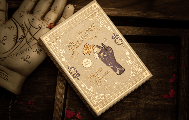 Palmistry (Golden Ivory) Playing Cards