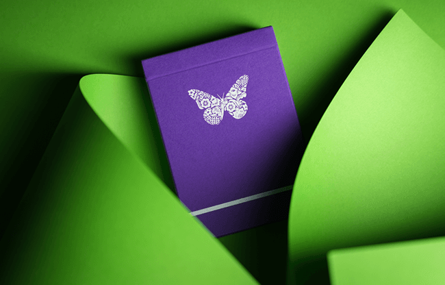 Butterfly Playing Cards (Royal Purple Edition)